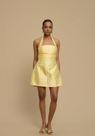 ALMA DRESS YELLOW