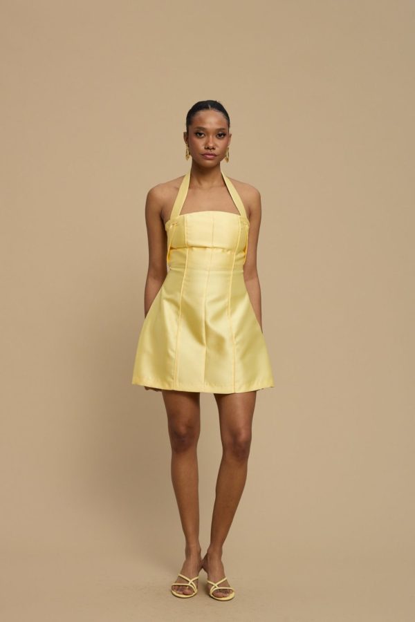 ALMA DRESS YELLOW