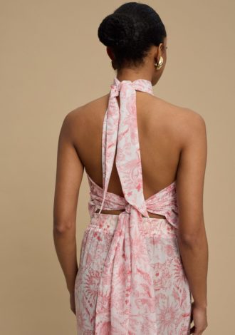 AMMOUDIA TOP VINTAGE PINK