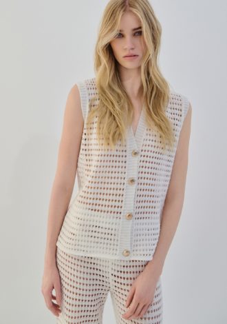 COMBOS 0045 CARDIGAN V SHELL BUTTONS