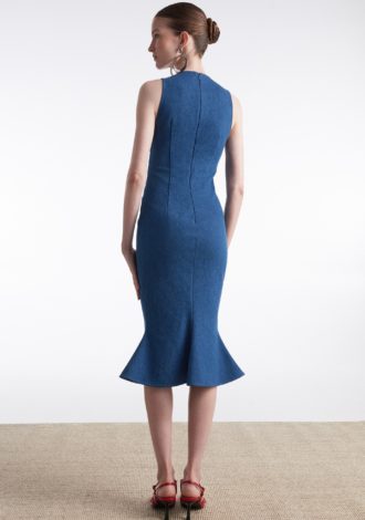 SALTWATER DENIM DRESS BLUE