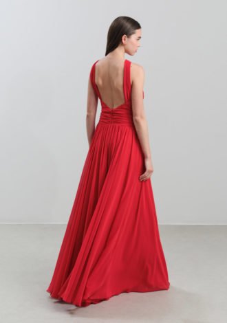IOKASTI DRESS PASSION RED