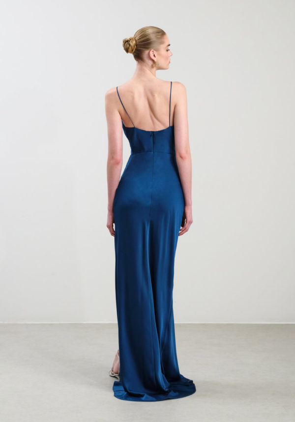 VERONICA DARK PETROL DRESS - Image 2