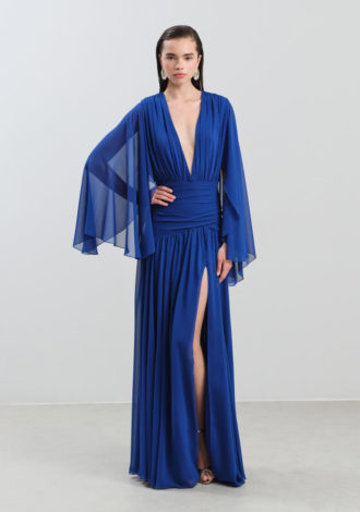 VICTORIA DRESS ROYAL BLUE