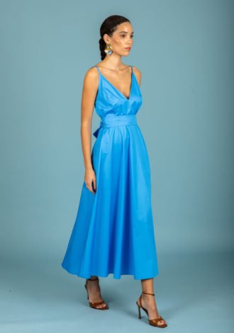 NINA DRESS (INTENSE CIEL)