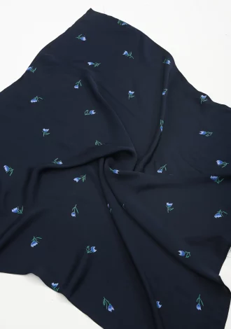 RIVIERA SCARF DARK BLUE