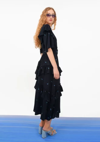 RIVIERA DRESS DARK BLUE