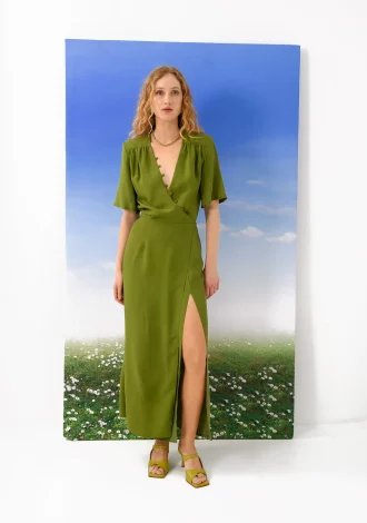 LONG ISLAND DRESS GREEN