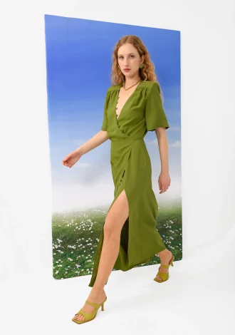 LONG ISLAND DRESS GREEN