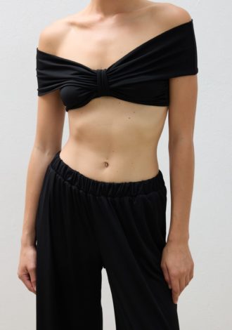 COMBOS 0129  TOP OFF SHOULDER BLACK