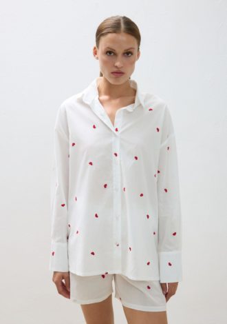 COMBOS 0122 SET SHIRT & SHORTS HEARTS