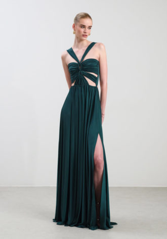 RENNES DARK GREEN DRESS